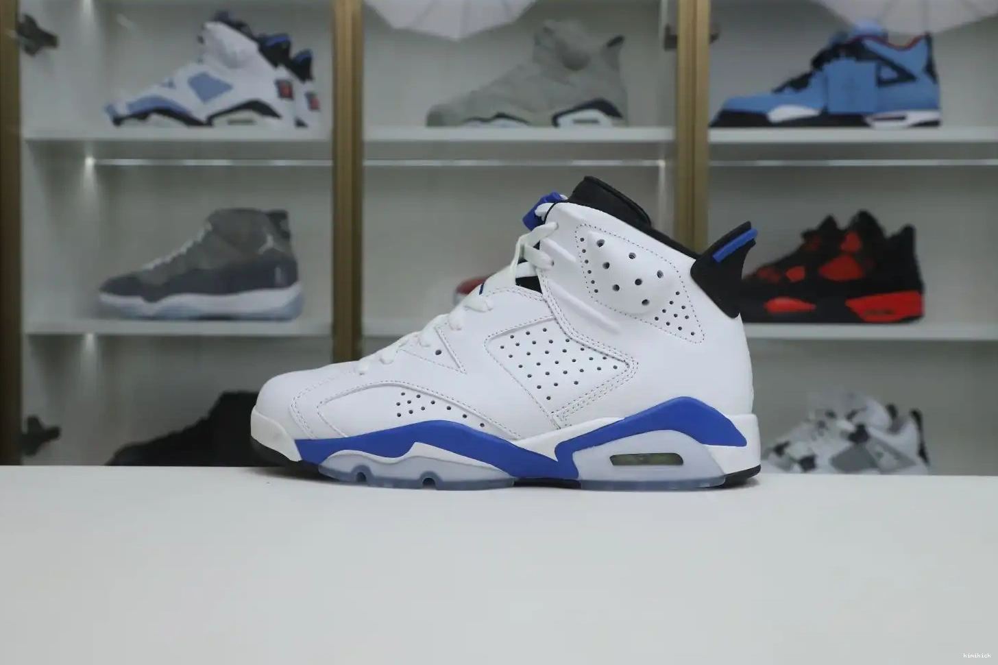 6 JORDAN BLUE SPORT RETRO AIR Kimikick 0512